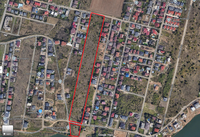 Pantelimon, Lebada, str. Sinaia, teren 24.750 mp